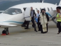 Посрещане на благодатния огън в град Пловдив