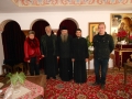 Храмовото духовенство и църк. настоятели с еп. Евлогий игумен на Рилския манастир