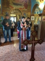 освещаване на новия Кръст на Горублянския храм