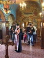 освещаване на новия Кръст на Горублянския храм