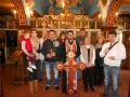 освещаване на новия Кръст на Горублянския храм