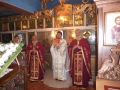 Велик вход- отец Николай, отец Лазар и отец Петър