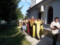 Лития с Богородичната плащаница