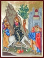 Празнична икона на Неделя Цветница