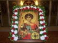 Празничната икона  на св. Георги Победоносец