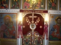 Иконостаса на празнуващия храм